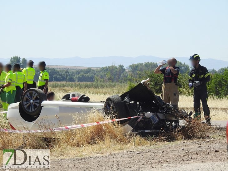 Una mujer fallece en un accidente de tráfico en Alvarado (Badajoz)