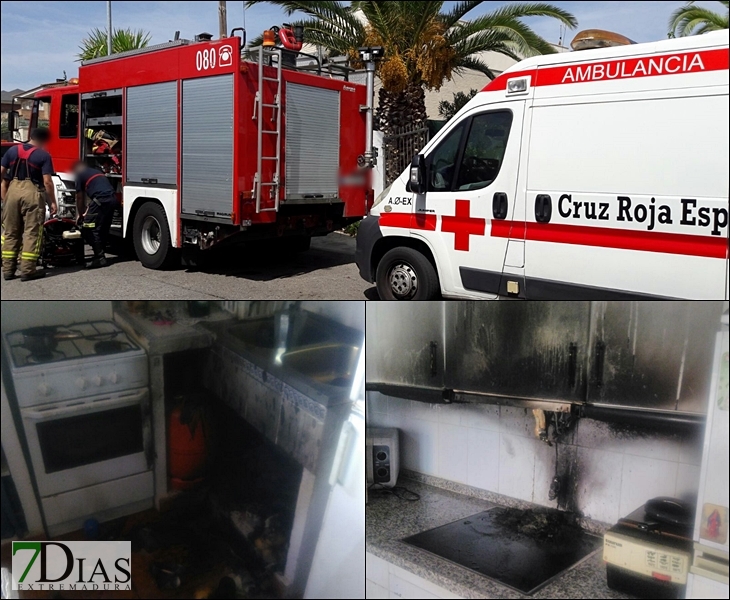 Los bomberos acuden a varios incendios en viviendas en Badajoz