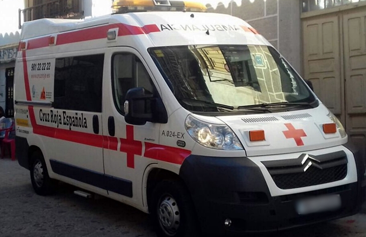 Dos heridos leves en el incendio de su vivienda en la provincia de Cáceres