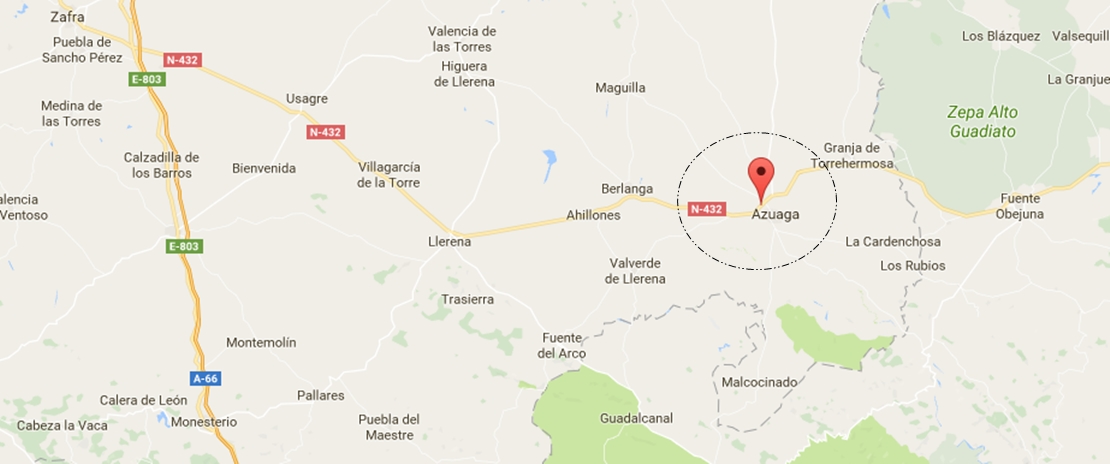 Nuevo accidente en la N-432