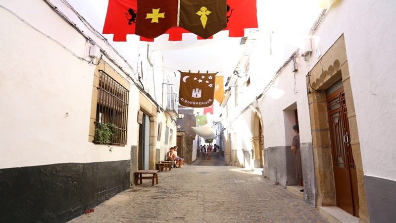 Las calles de Alburquerque rememoran su pasado medieval