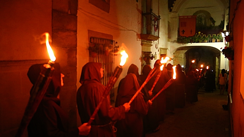 Ambientación de calles en el Alburquerque del medievo