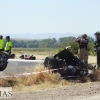 Una mujer fallece en un accidente de tráfico en Alvarado (Badajoz)