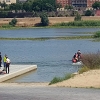 Una chica Joven se tira al río Guadiana desde el Puente de la Universidad