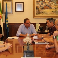Osuna recibe a la nueva directiva de Cs Mérida