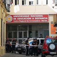 Un sobre sospechoso obliga a desalojar la UNED en Mérida