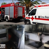 Los bomberos acuden a varios incendios en viviendas en Badajoz