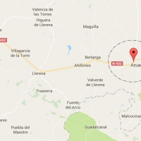 Nuevo accidente en la N-432