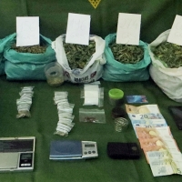 Desmantelado un punto de venta de marihuana en la provincia de Badajoz