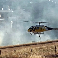 Controlado el incendio de la falda de la Montaña de Cáceres