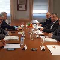 Estrecha colaboración entre Protección Civil española y portuguesa