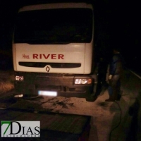 Arde un camión en la N-432