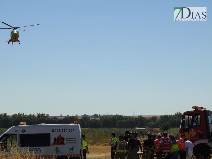 Una mujer fallece en un accidente de tráfico en Alvarado (Badajoz)