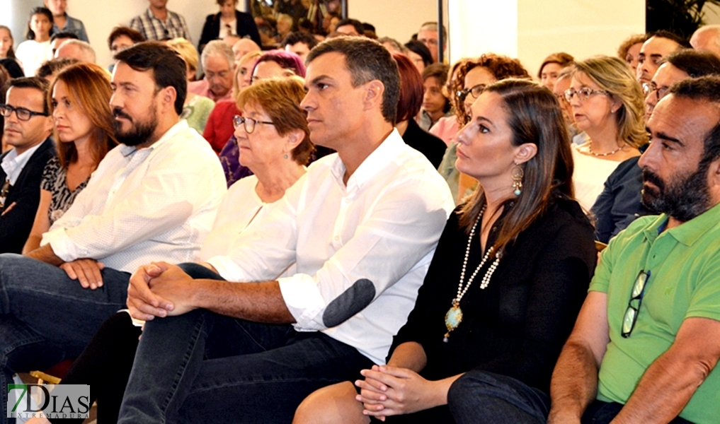 Pedro Sánchez inaugura el curso político en Badajoz