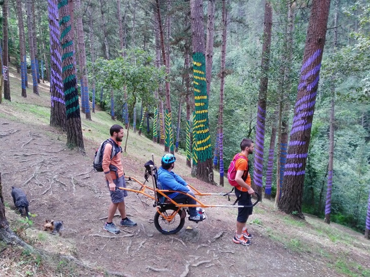 Últimas horas para inscribirse en el curso de manejo de silla Joelette