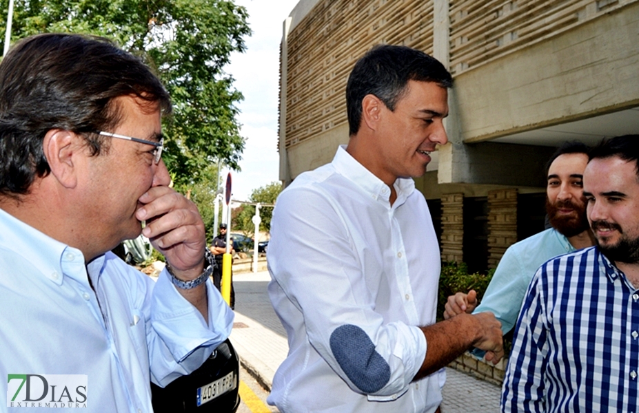 Pedro Sánchez inaugura el curso político en Badajoz