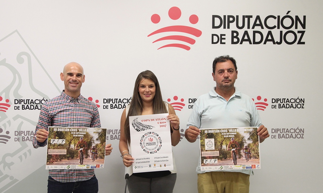 La Copa Diputación de Badajoz 2017 nace con 4 pruebas de duatlón cros