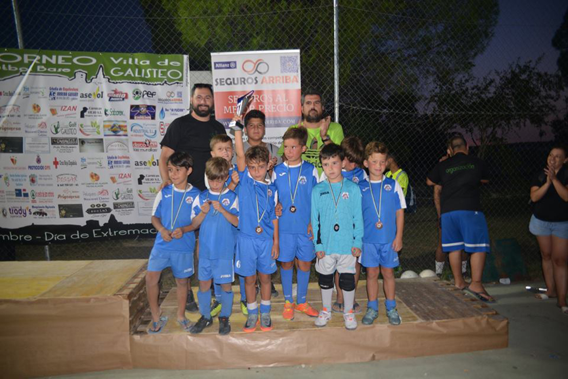 300 jugadores disputan el III Torneo de Fútbol Base Villa de Galisteo