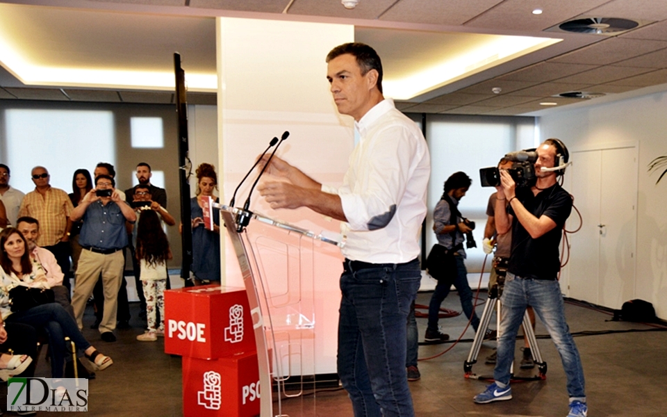 Pedro Sánchez inaugura el curso político en Badajoz