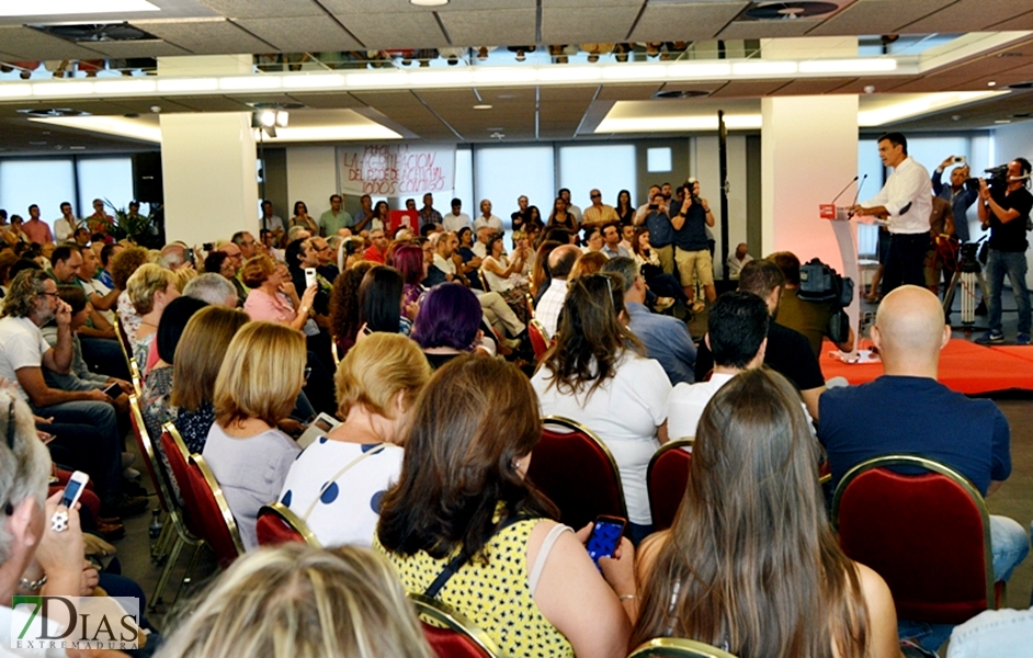 Pedro Sánchez inaugura el curso político en Badajoz