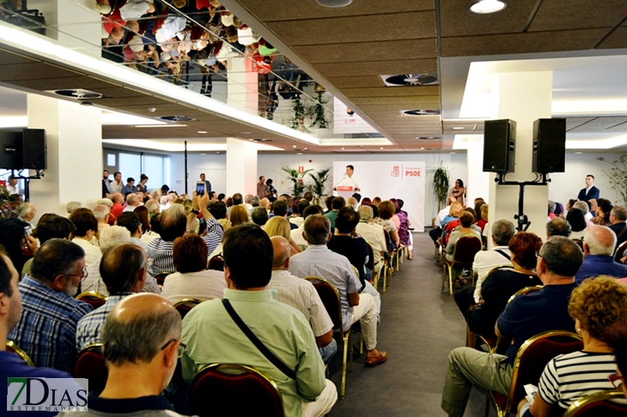 Pedro Sánchez inaugura el curso político en Badajoz