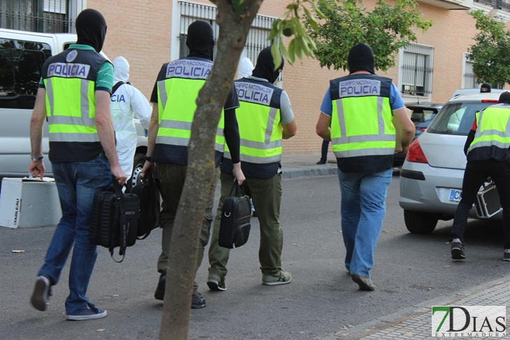 Imágenes de la detención del yihadista de Mérida