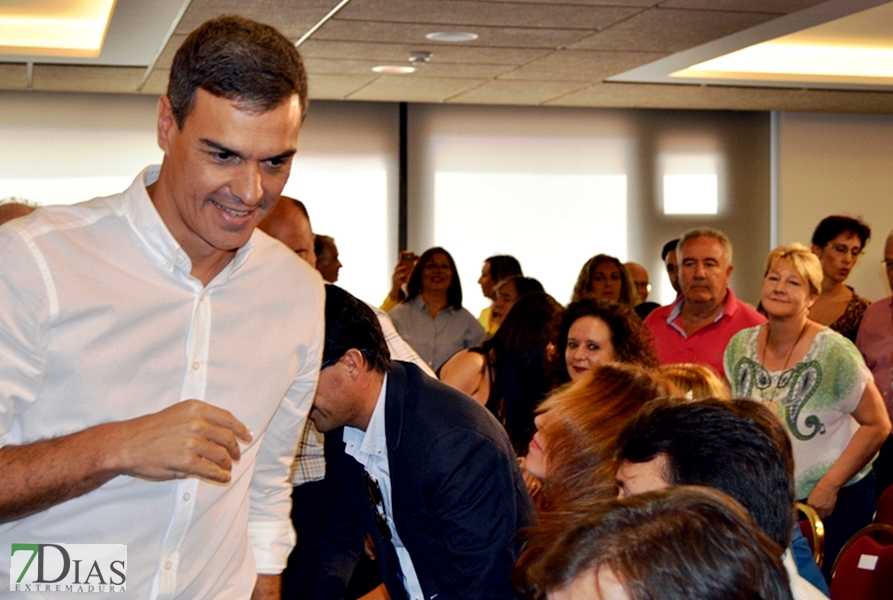 Pedro Sánchez inaugura el curso político en Badajoz