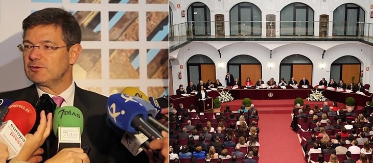 El ministro de Justicia asistirá a la presentación de un Máster en Badajoz