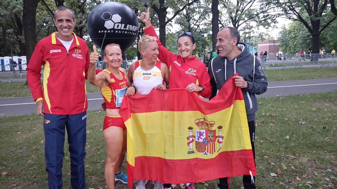 Tina María Ramos finaliza cuarta en el Europeo de Maratón de veteranos