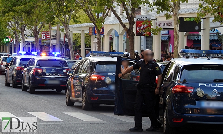 La Policía interviene en una riña tumultuaria en Valdepasillas (Badajoz)