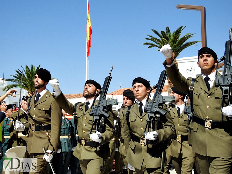 Imágenes de la Jura de Bandera celebrada en Herrera del Duque