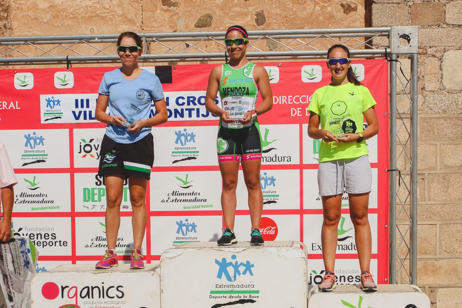 De Moreno y Mendoza ganadores del III Duatlón Cros Villa de Montijo
