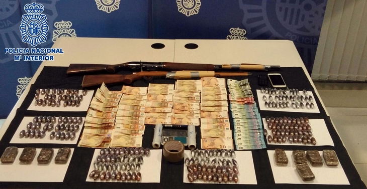Detenidas seis personas por vender droga en Cáceres