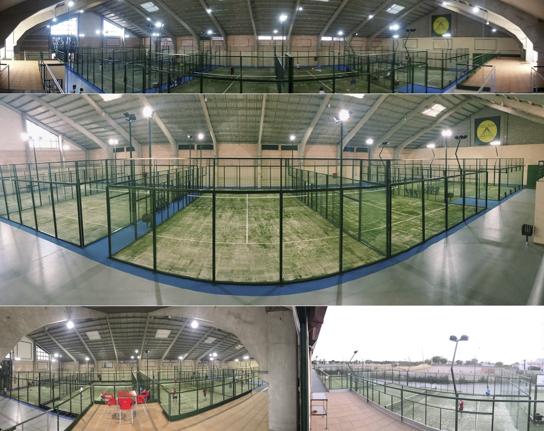 El pádel pacense está de enhorabuena con la inauguración del Padel Indoor Puente Real