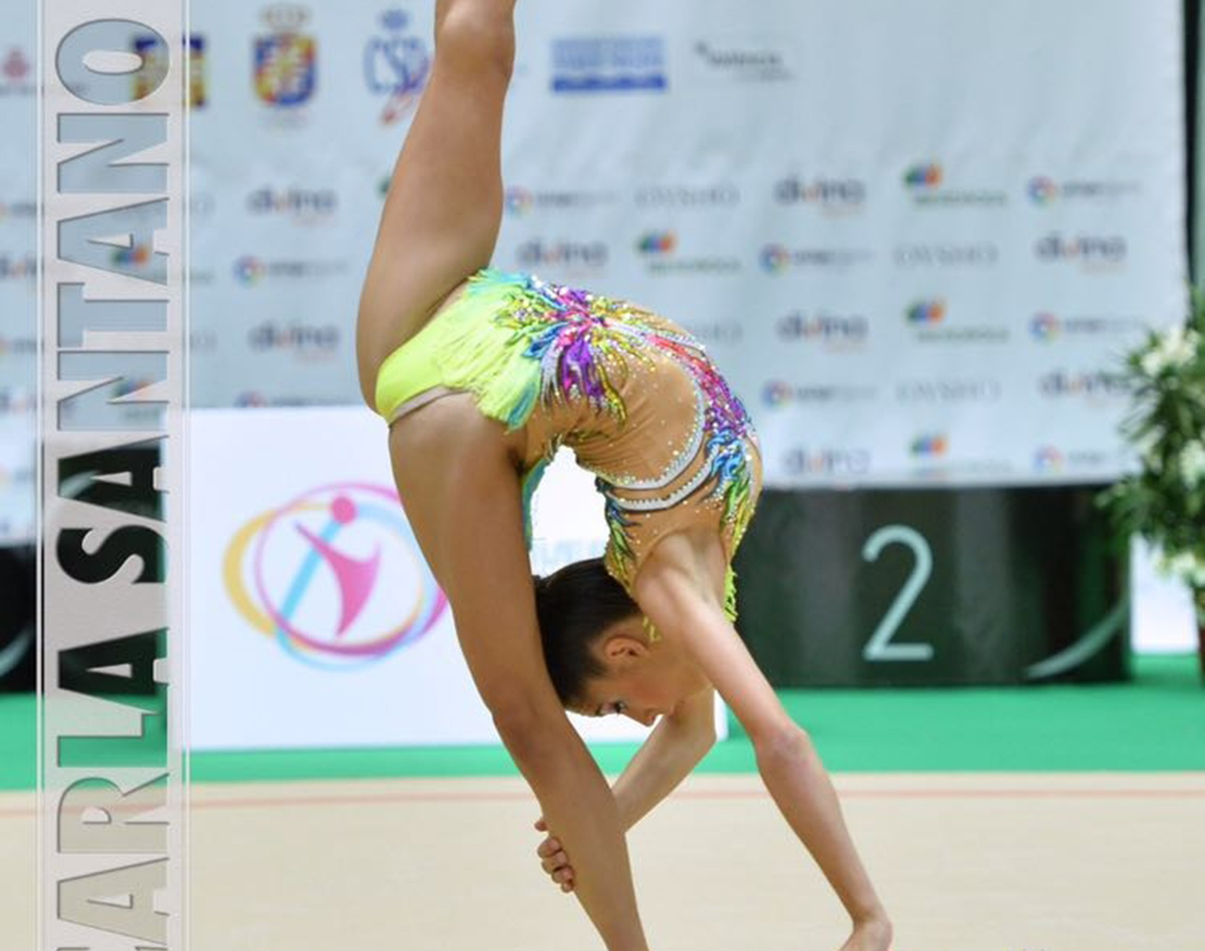 La extremeña Carla Santano convocada por la Selección Española de Gimnasia