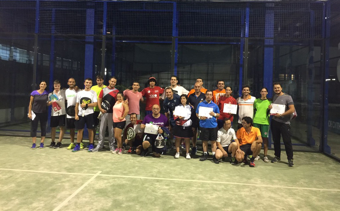 El pádel adaptado muy presente en el Curso de Entrenador Nivel II