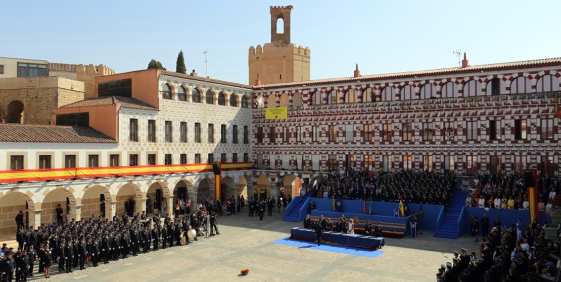 Acto central de la Policía Nacional en Badajoz