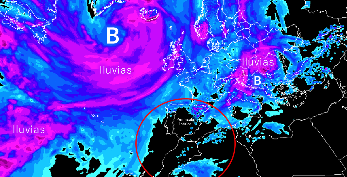 La lluvia, ni está ni se la espera en la mayor parte de la península por muchos días más