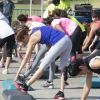 Los pacenses se pone en forma en el parque del Guadiana