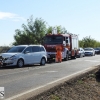 Grave accidente en la carretera de Montijo