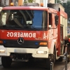 Incendio en una vivienda de la calle Santo Domingo (Badajoz)