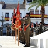 Vara asiste a la Jura de Bandera celebrada en Herrera del Duque