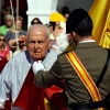 Vara asiste a la Jura de Bandera celebrada en Herrera del Duque