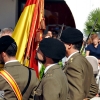 Vara asiste a la Jura de Bandera celebrada en Herrera del Duque