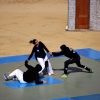 Exhibición de la Policía Nacional en la Plaza de Toros de Badajoz