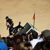 Exhibición de la Policía Nacional en la Plaza de Toros de Badajoz