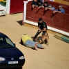 Exhibición de la Policía Nacional en la Plaza de Toros de Badajoz