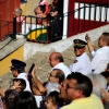 Exhibición de la Policía Nacional en la Plaza de Toros de Badajoz