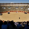 Exhibición de la Policía Nacional en la Plaza de Toros de Badajoz