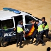 Exhibición de la Policía Nacional en la Plaza de Toros de Badajoz